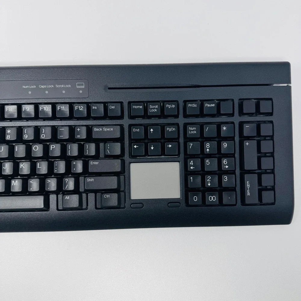 Preh Commander PC-POS Keyboard W AN I RC M3 GP 90313-055/0000 Black Touchpad PS2